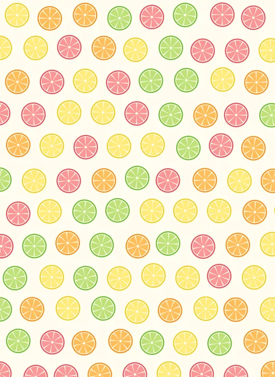 Citrus bookmark design