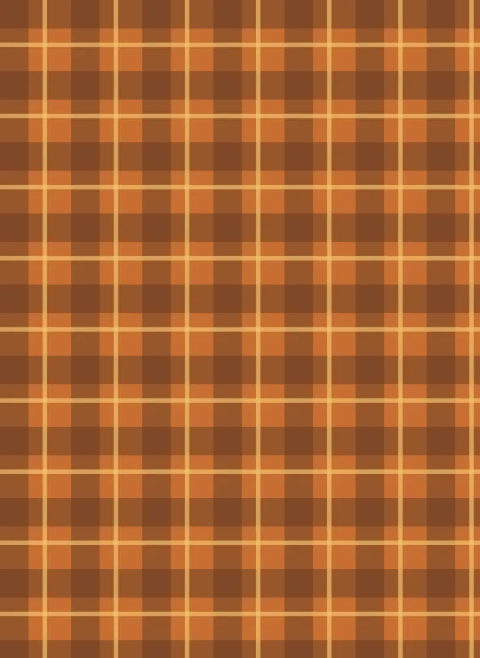 Fall Plaid bookmark design