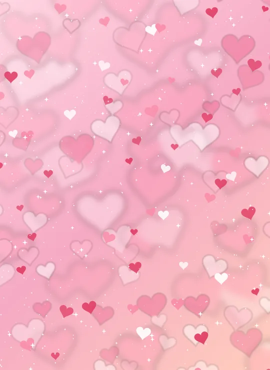 Dreamy Hearts bookmark design