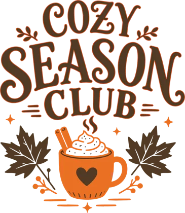 Cozy Season Club sticker