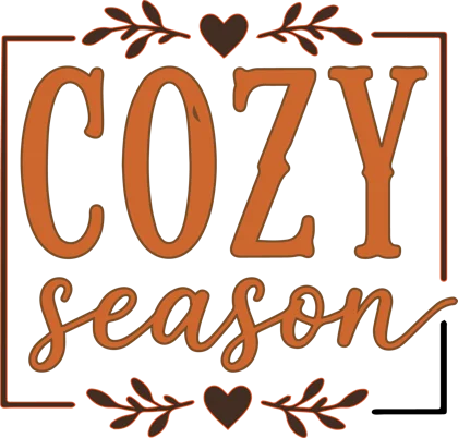 Cozy Season (Framed) sticker
