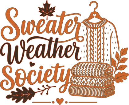 Sweater Weather Society sticker