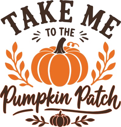 Take Me to the Pumpkin Patch sticker